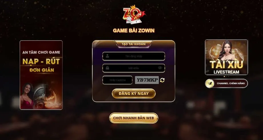 Zowin Cổng game Zowin đang thu hút lượng lớn người chơi tham gia