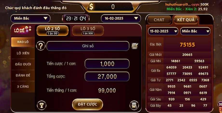 Zowin Lô đề tại Zowin